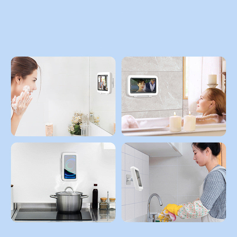 AquaSnap™ – Le support téléphone étanche et anti-buée pour votre salle de bain
