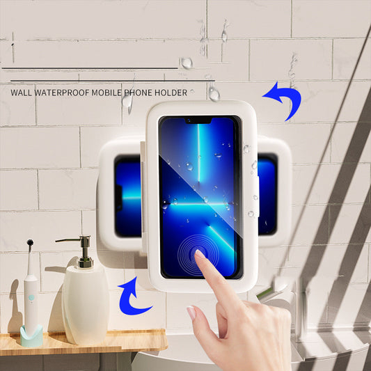 AquaSnap™ – Le support téléphone étanche et anti-buée pour votre salle de bain